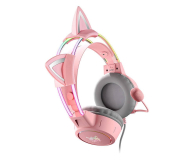 Onikuma X15 PRO Różowe - kocie uszy - 1236702 - zdjęcie 5